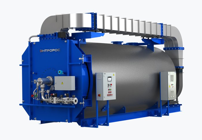 Новый котёл со встроенной горелкой мощностью от 5 до 20 МВт